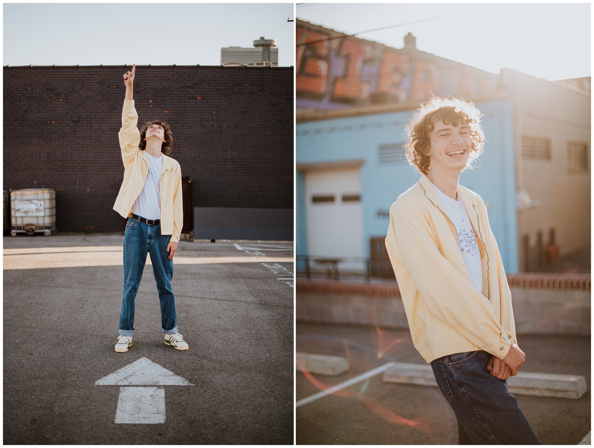 Senior pictures for fun loving and outgoing seniors