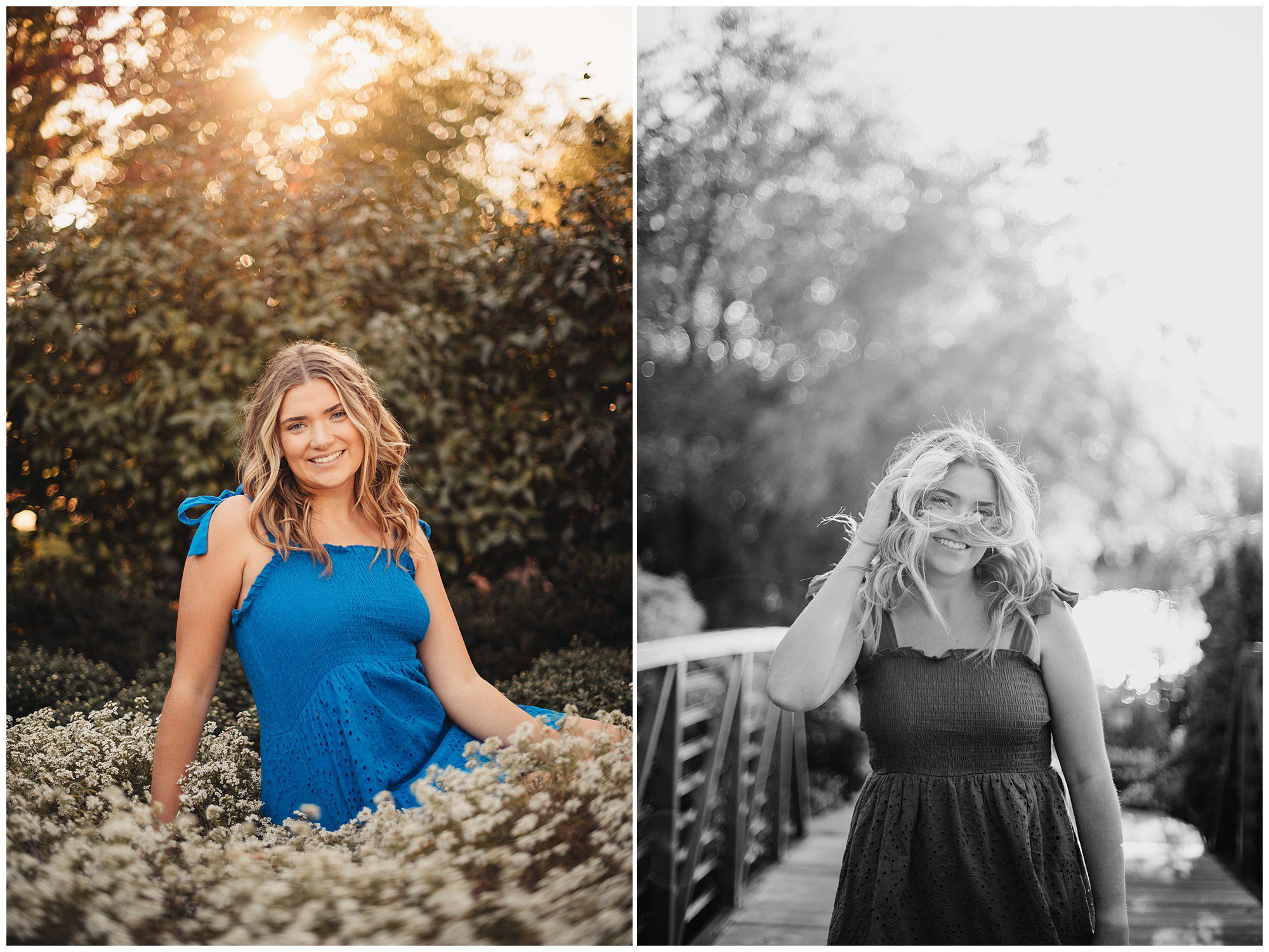 Beautiful OP Arboretum senior session