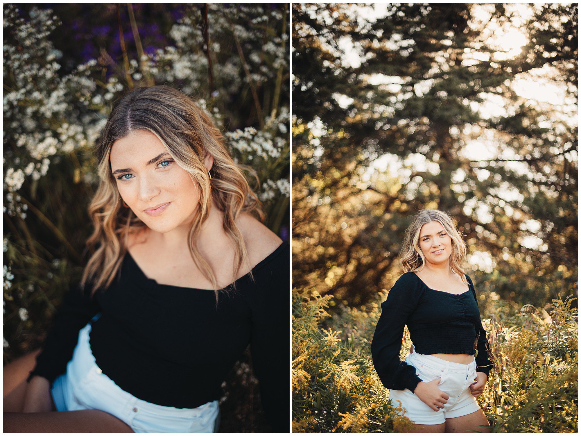 Beautiful OP Arboretum senior session