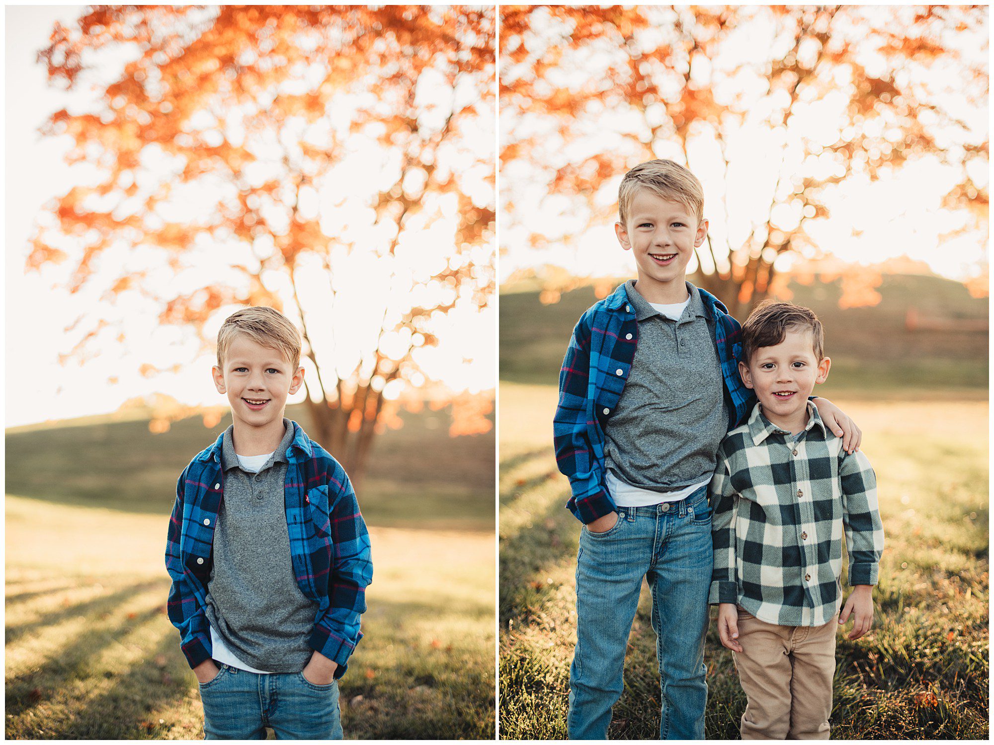 Documentary style family photography session at Meadowbrook Park in Kansas, capturing relationships and connections with each other.