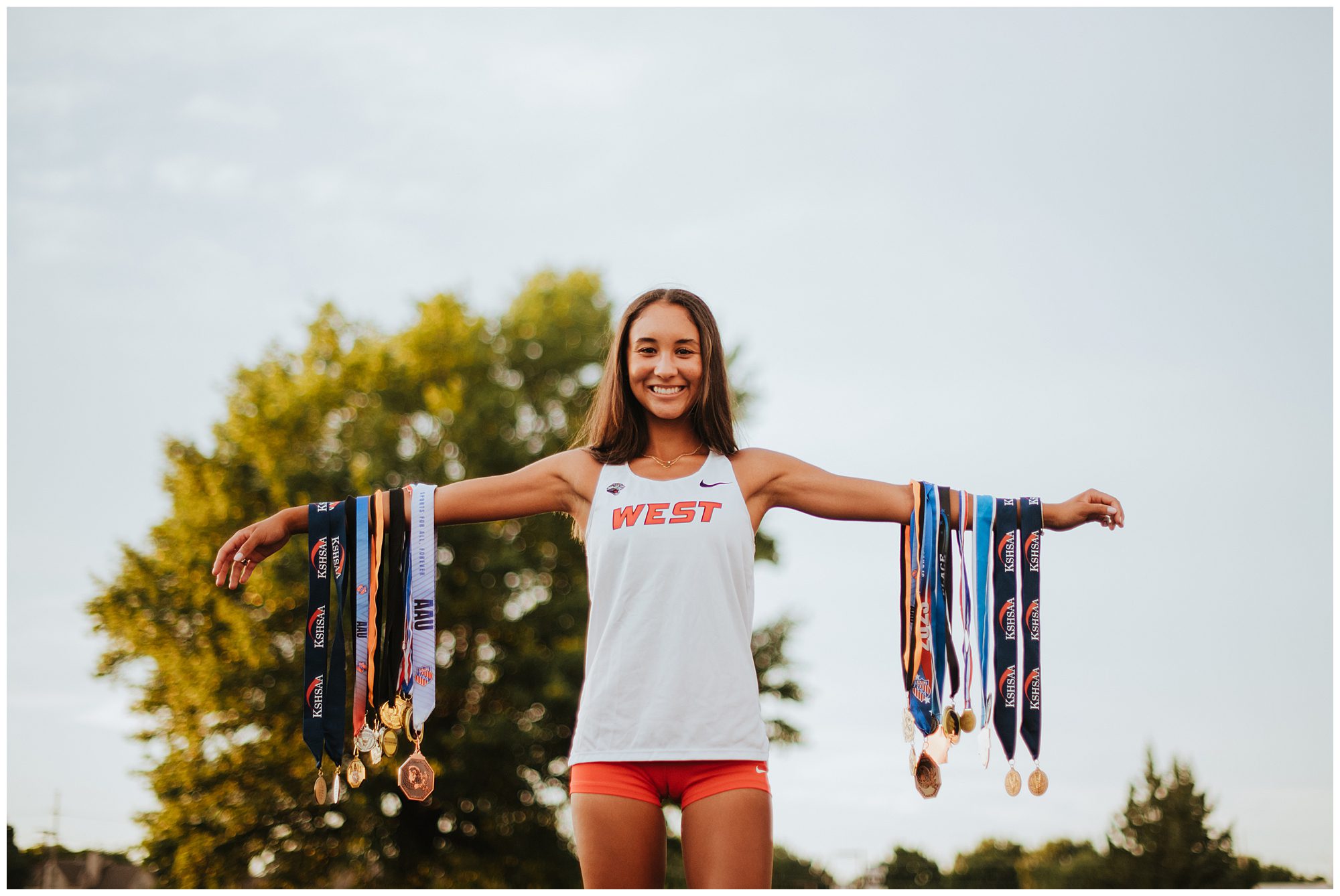Track medals
