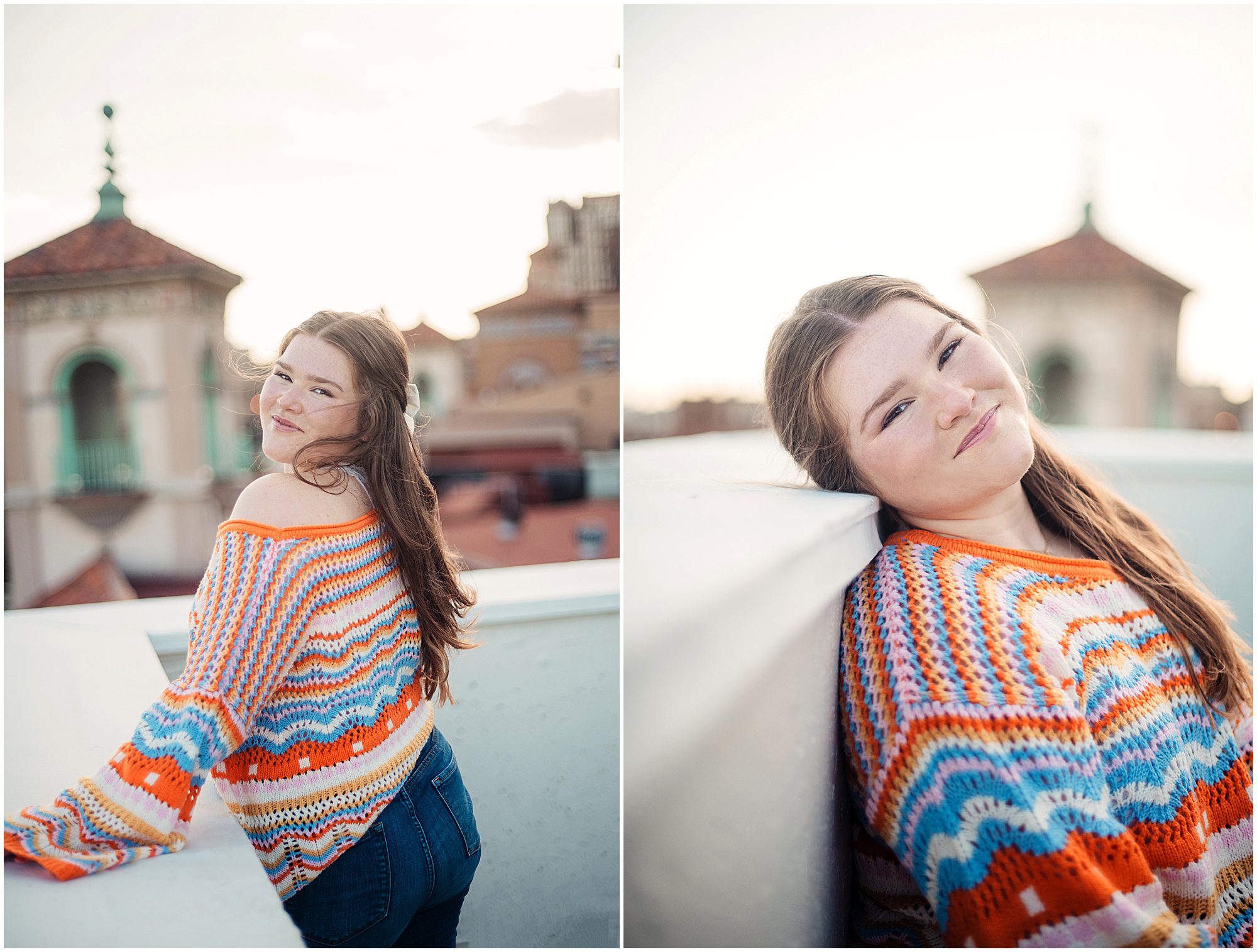rooftop plaza senior pictures