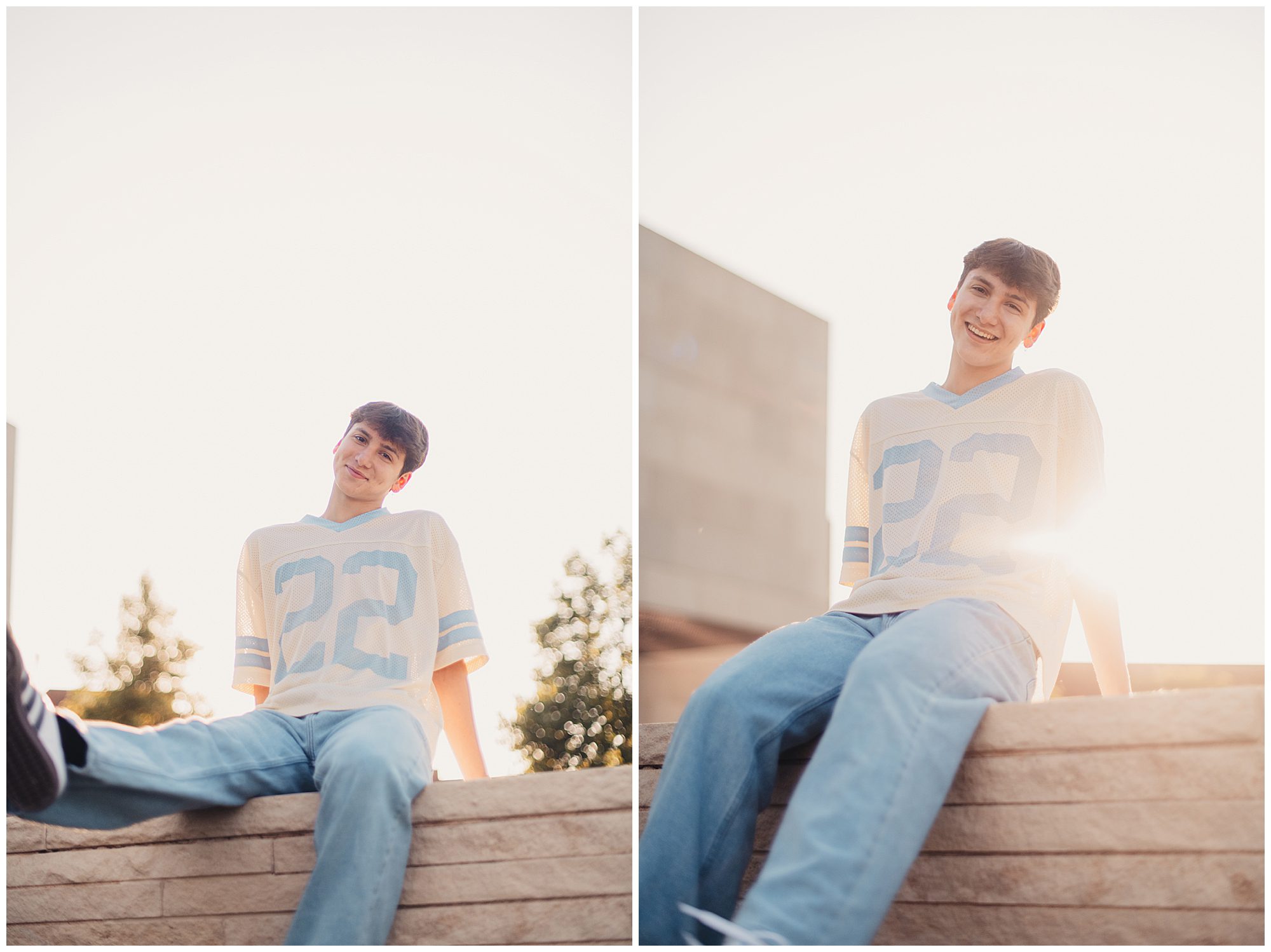 KC senior session at Nerman Museum of Art