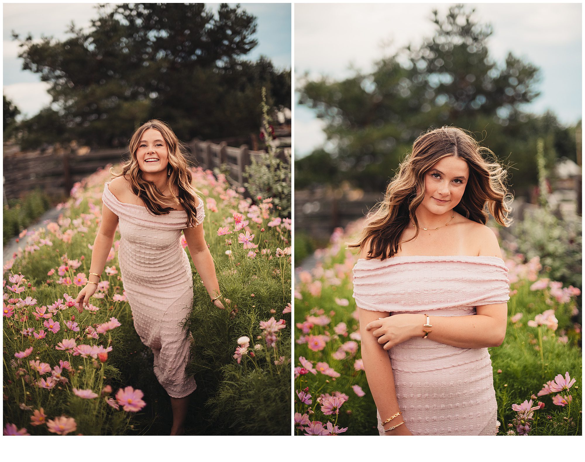 Senior pictures taken at the Chatfield Botanical gardens