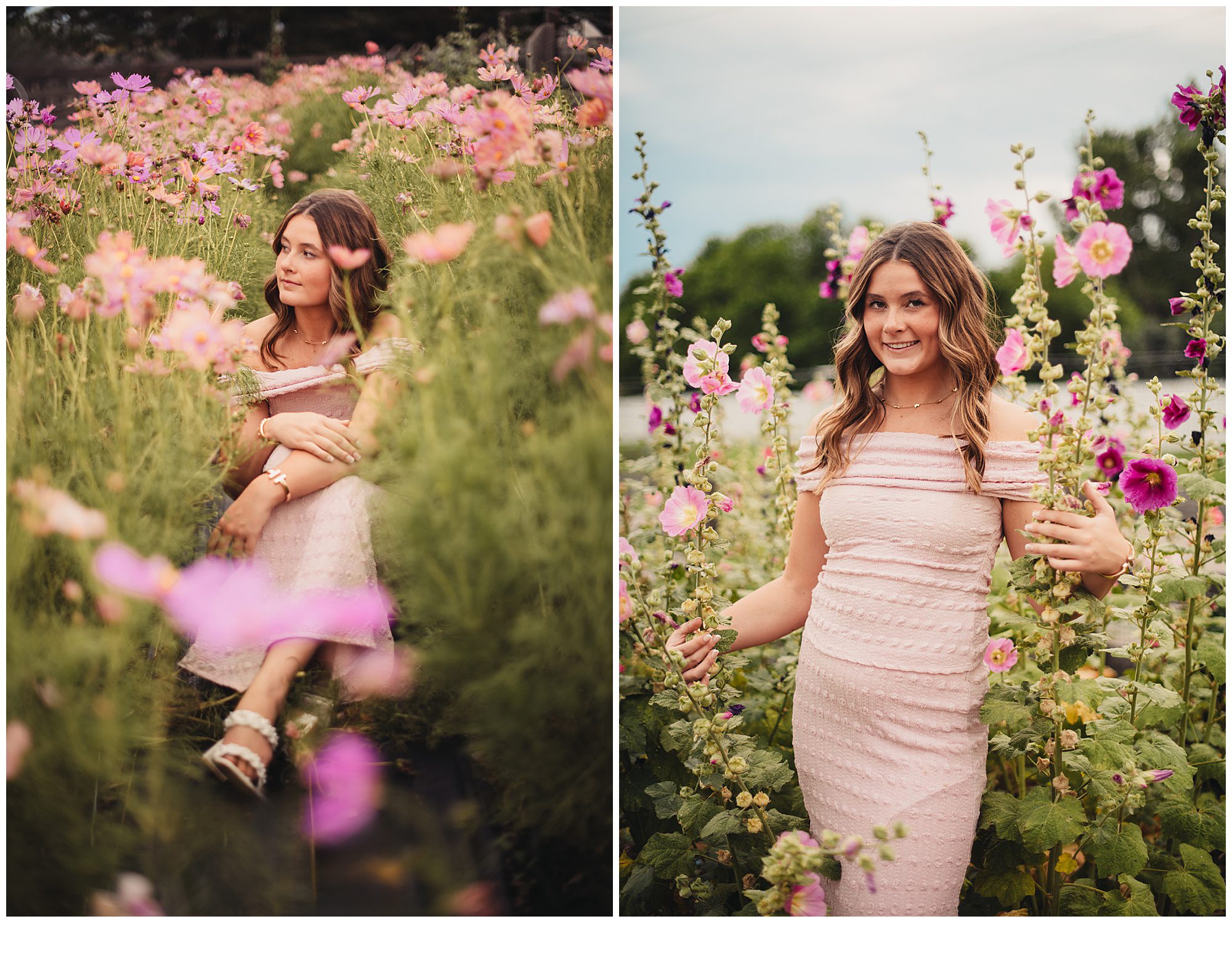 Senior pictures taken at the Chatfield Botanical gardens