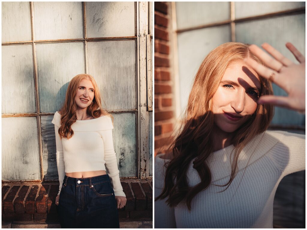 Kansas City senior photos in the Crossroads