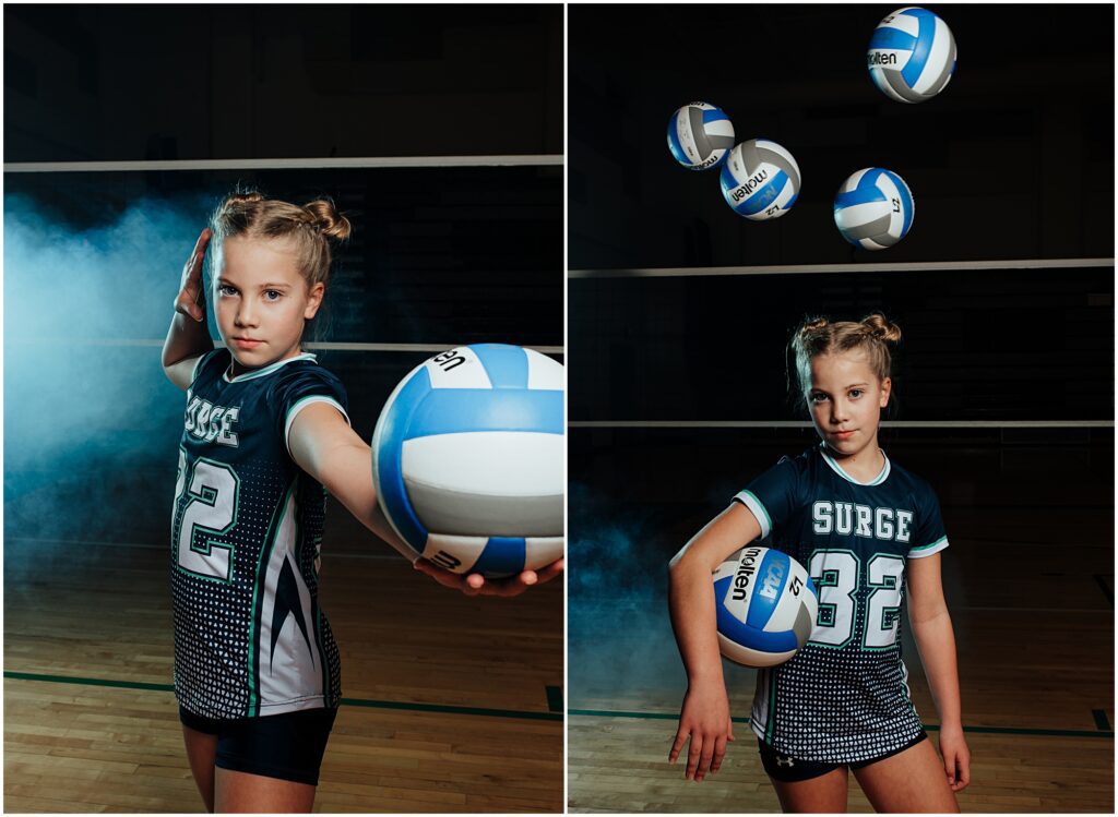volleyball portraits in Kansas City