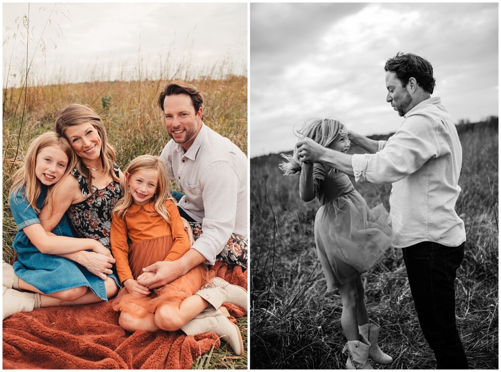 KC family photos at Shawnee Mission Park